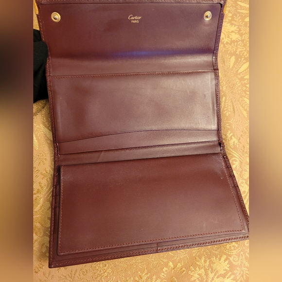EUC Cartier Kiss Long Wallet - Picture 6 of 11